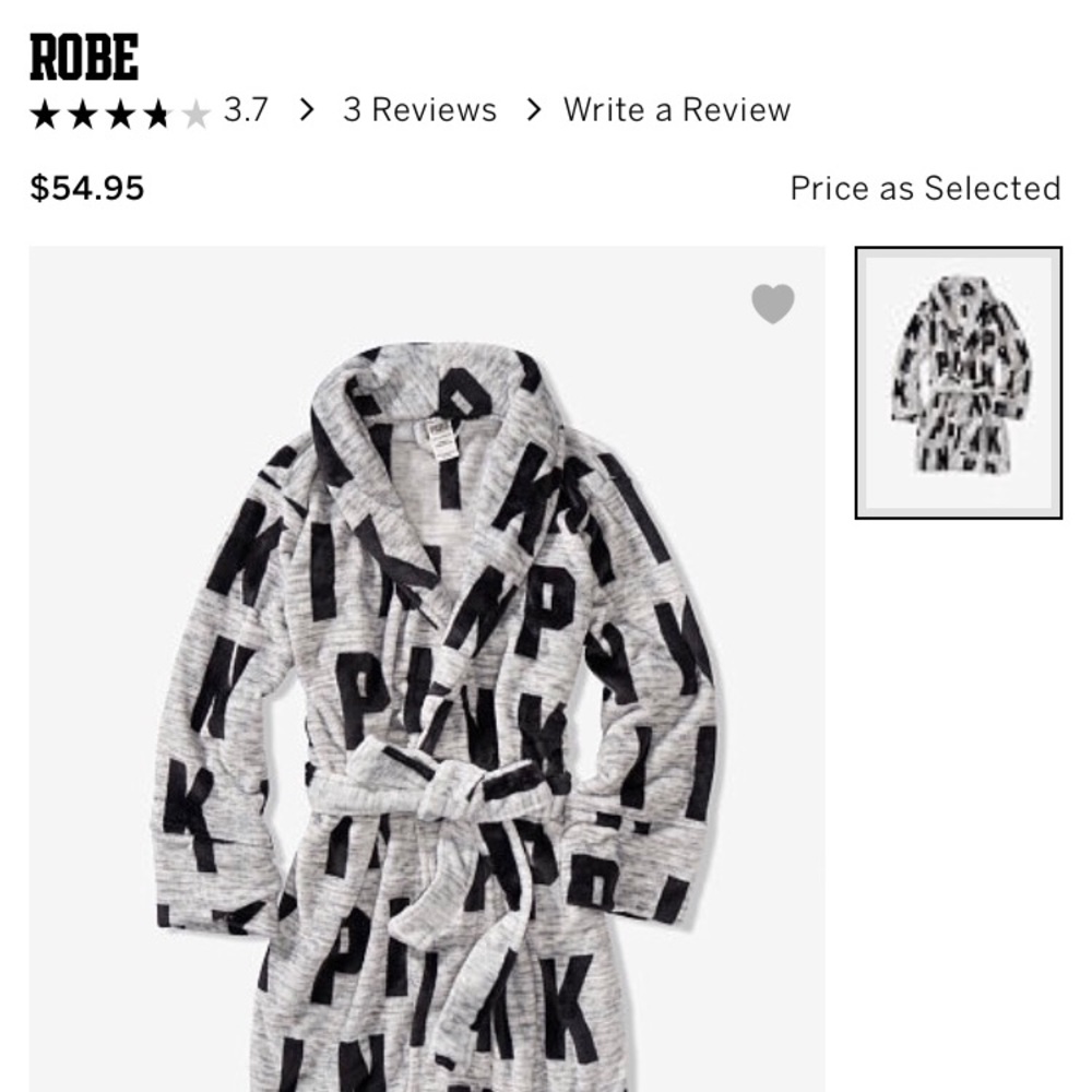 Victoria secret robe brand new